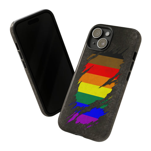 LGBTQ Philly Pride Flag Ripped Reveal Tough Case